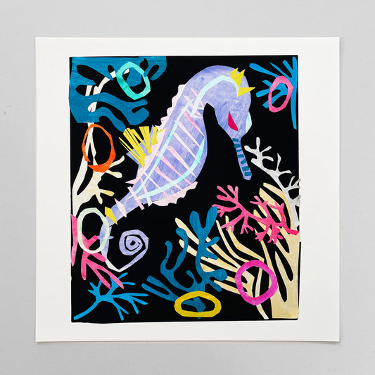 Seahorse Finds a Mate II